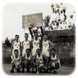 圖：紀念西元1951年7月1日，陸軍總司令部軍醫院(八零四總醫院)之哈哈籃球隊隊員合影 