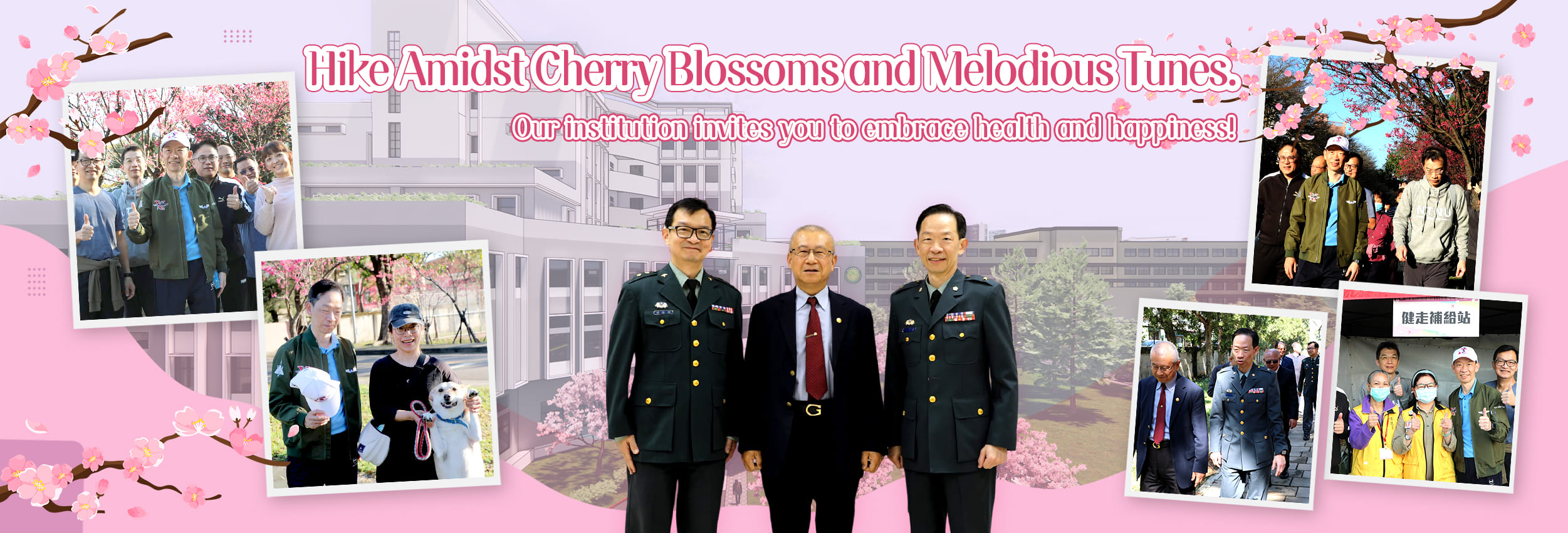 Hike Amidst Cherry Blossoms and Melodious Tunes.